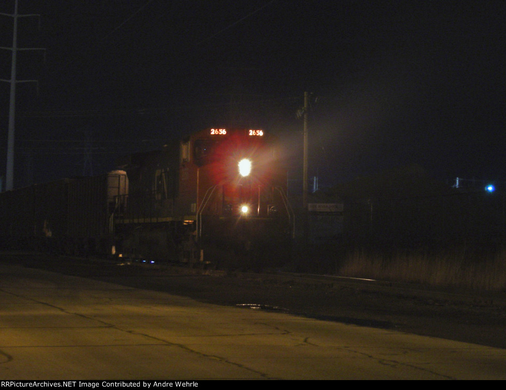 CN 2656 midnight switching